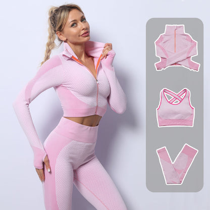 3-Piece Yoga Set Women™