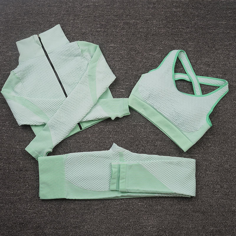 3-Piece Yoga Set Women™