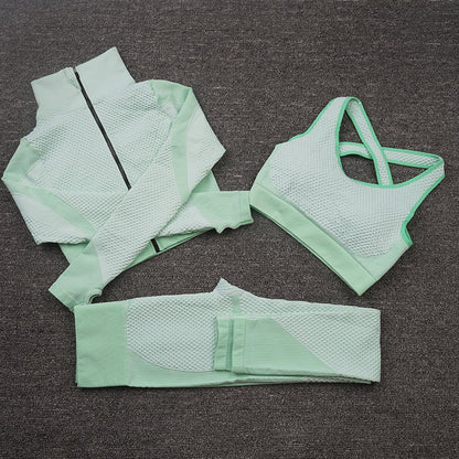 3-Piece Yoga Set Women™