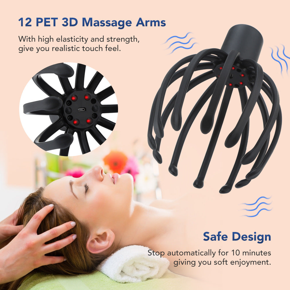 Octopus Head Massager Electric™