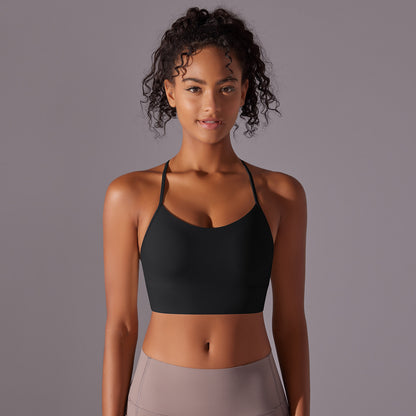 Female Shockproof Push-up Yoga Exercise Vest