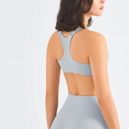 Zip Front Sports Bra Plus Size™