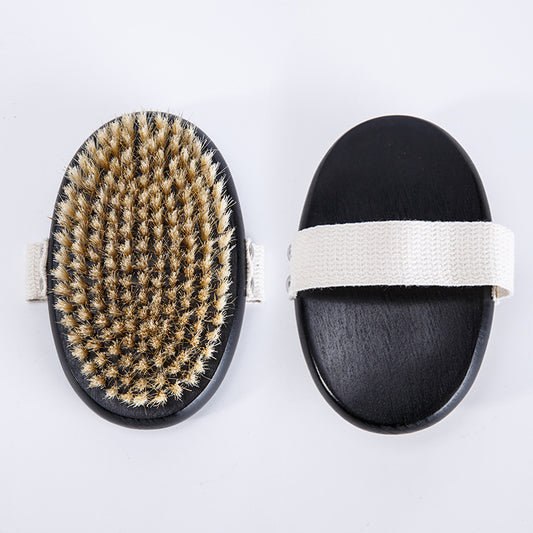 Premium Black Beech Wood Bath Brush™