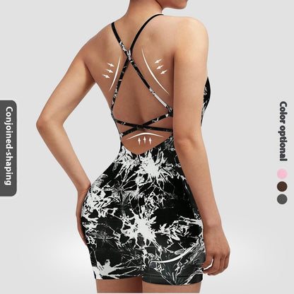 Seamless Peach Hip One-Piece Jumpsuit™