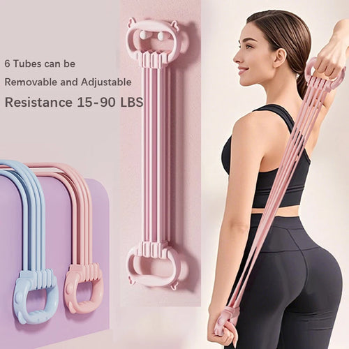 6-Loop Resistance Band for Yoga, Stretching & Full-Body Workout™
