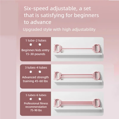 6-Loop Resistance Band for Yoga, Stretching & Full-Body Workout™