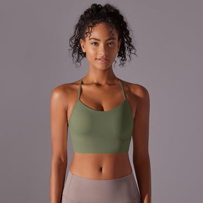 Female Shockproof Push-up Yoga Exercise Vest